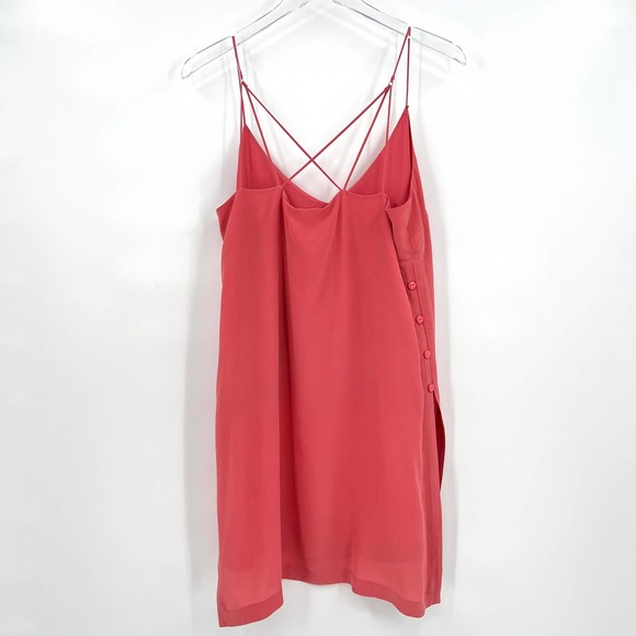 ANTHROPOLOGIE MAEVE Meret Silk Tunic Tank Rose Pink 8 NWT - Picture 6 of 10